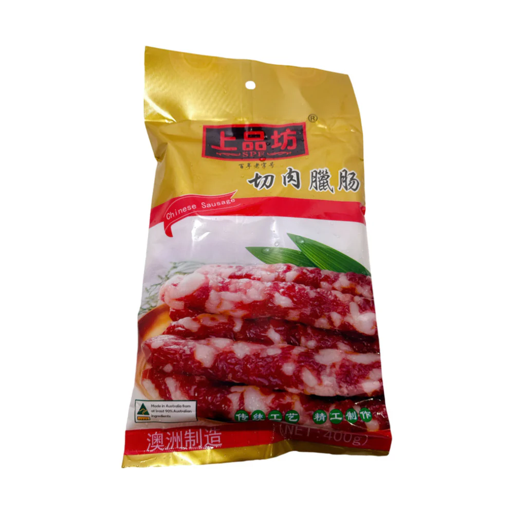 SPF Chinese Pork Sausage (Chunk-Cut) 400g - Lap Cheong