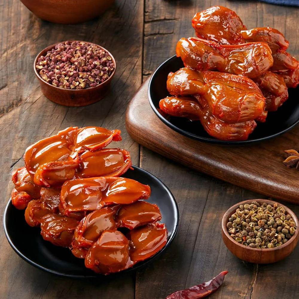 Spicy Braised Duck Gizzards - 500ml Box