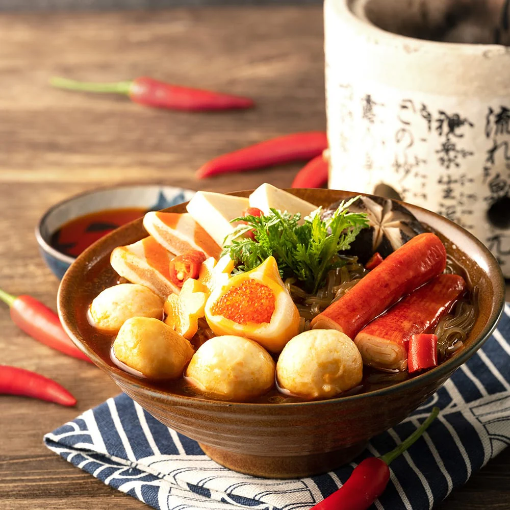 Spicy Oden with Seafood Balls - 9 Pieces, 163g - Image 2