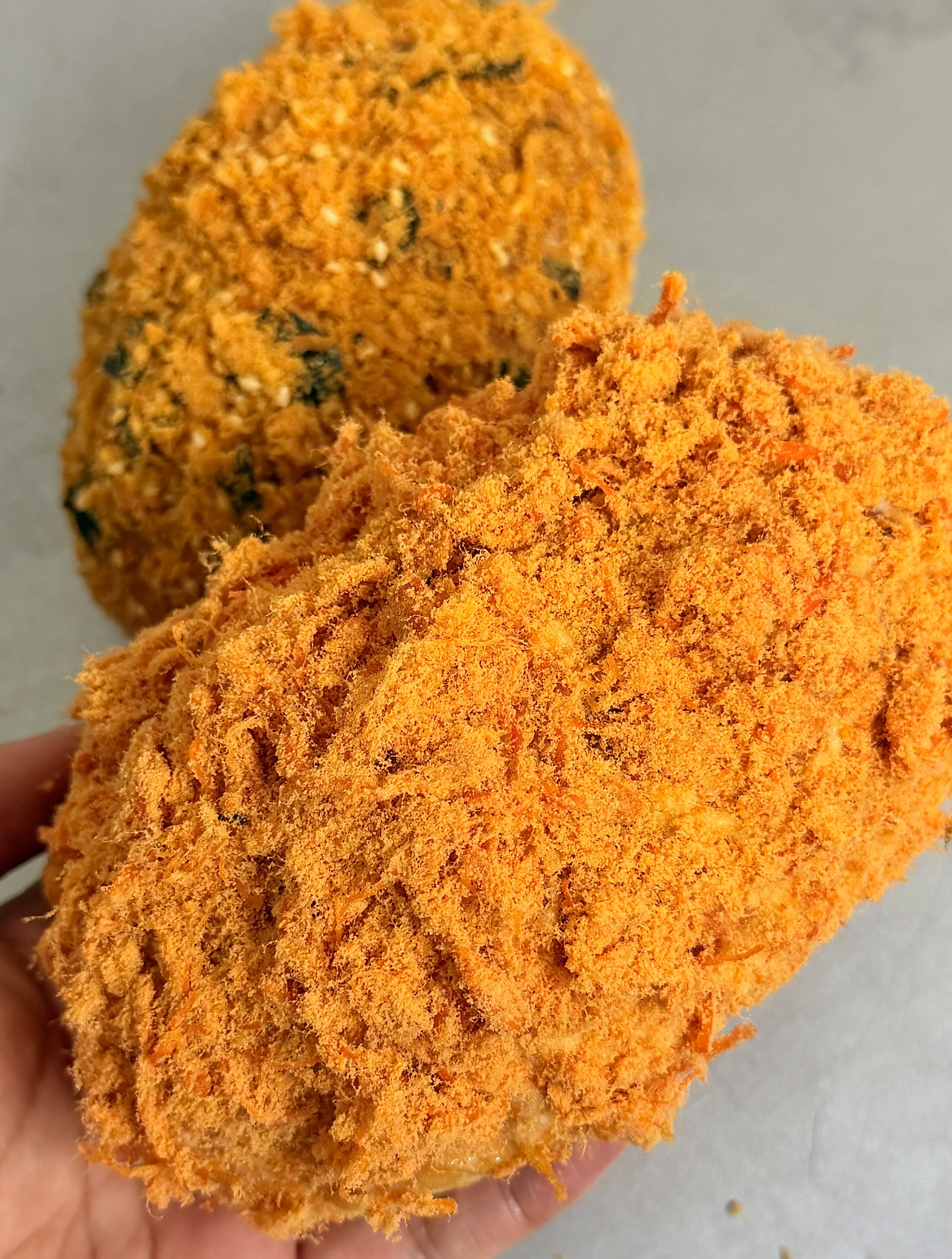 Spicy Pork Floss Bun - 1 Piece