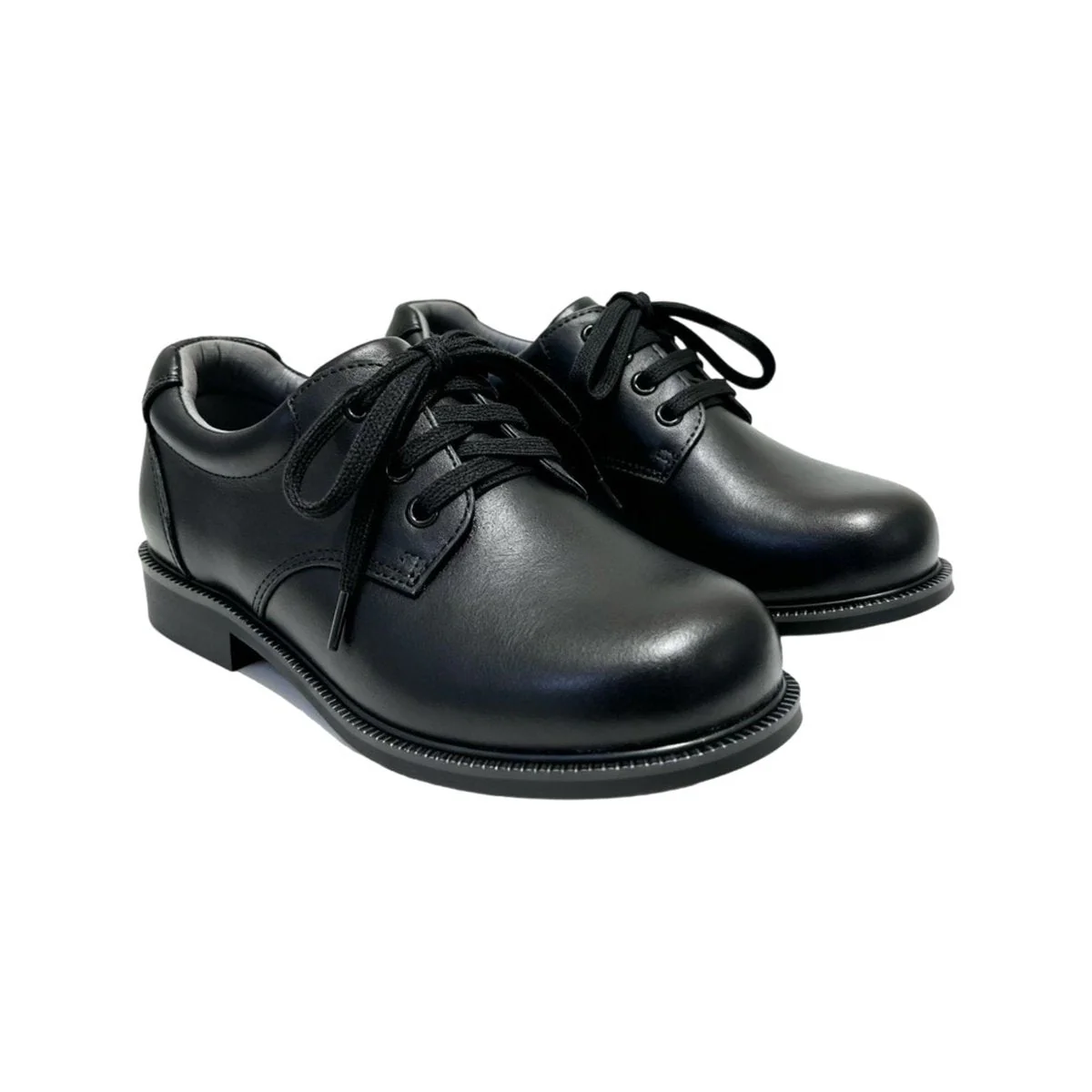 SpinGo Black Lace-Up School Shoes – EU 33 - Image 3