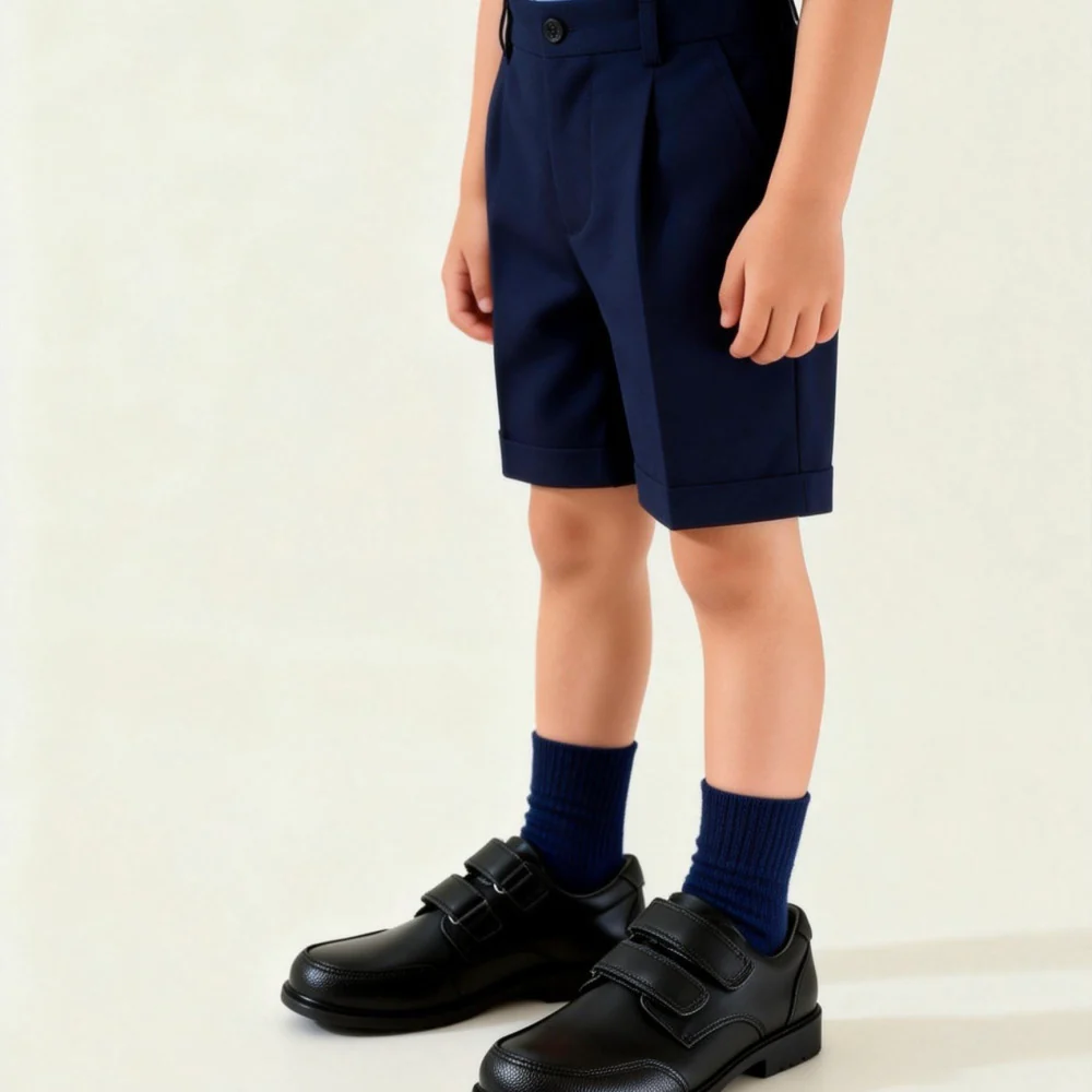 SpinGo Kids Black Velcro School Shoes – EU 30 - Image 2