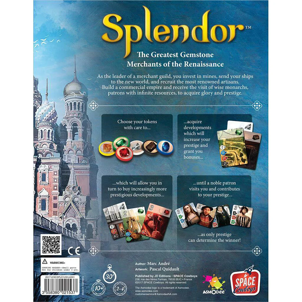 Splendor Board Game Set - Gemstone Edition - Image 2