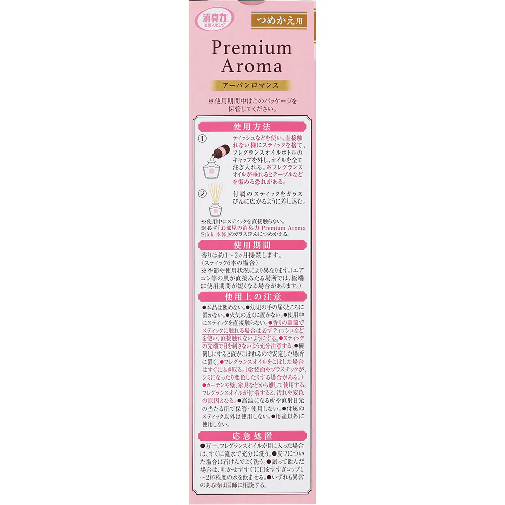 ST Premium Aroma Urban Romance Reed Diffuser Refill - 50ml - Image 4