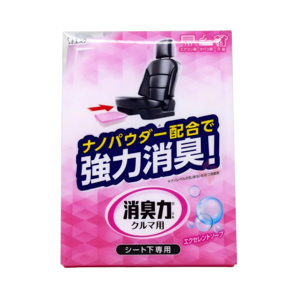 ST Shoshu-Riki Under-Seat Car Deodoriser – Excellent Soap Scent 300g