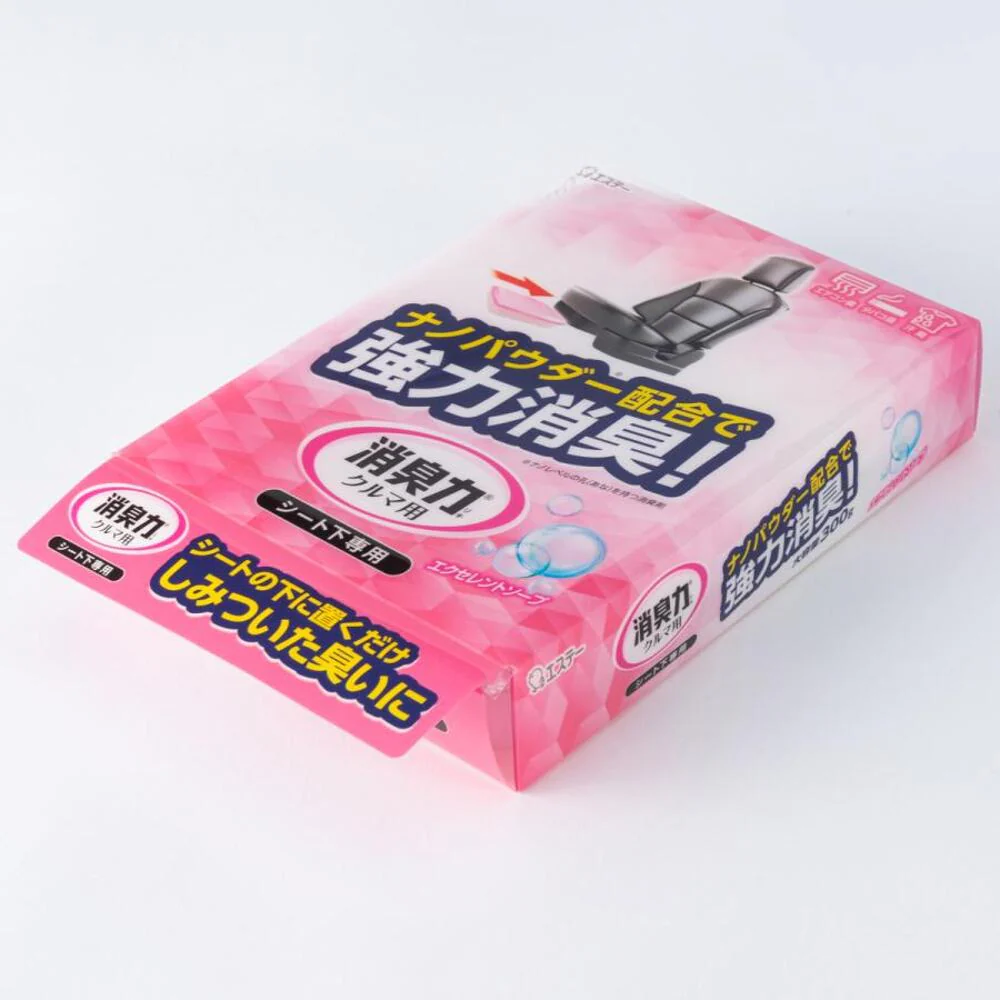 ST Shoshu-Riki Under-Seat Car Deodoriser – Excellent Soap Scent 300g - Image 2
