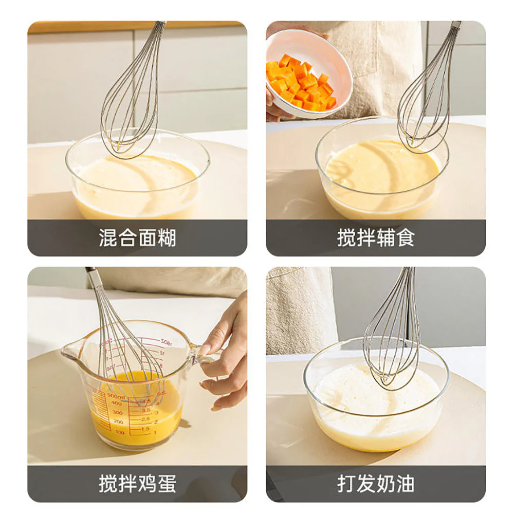 Stainless Steel Egg Whisk - Image 3