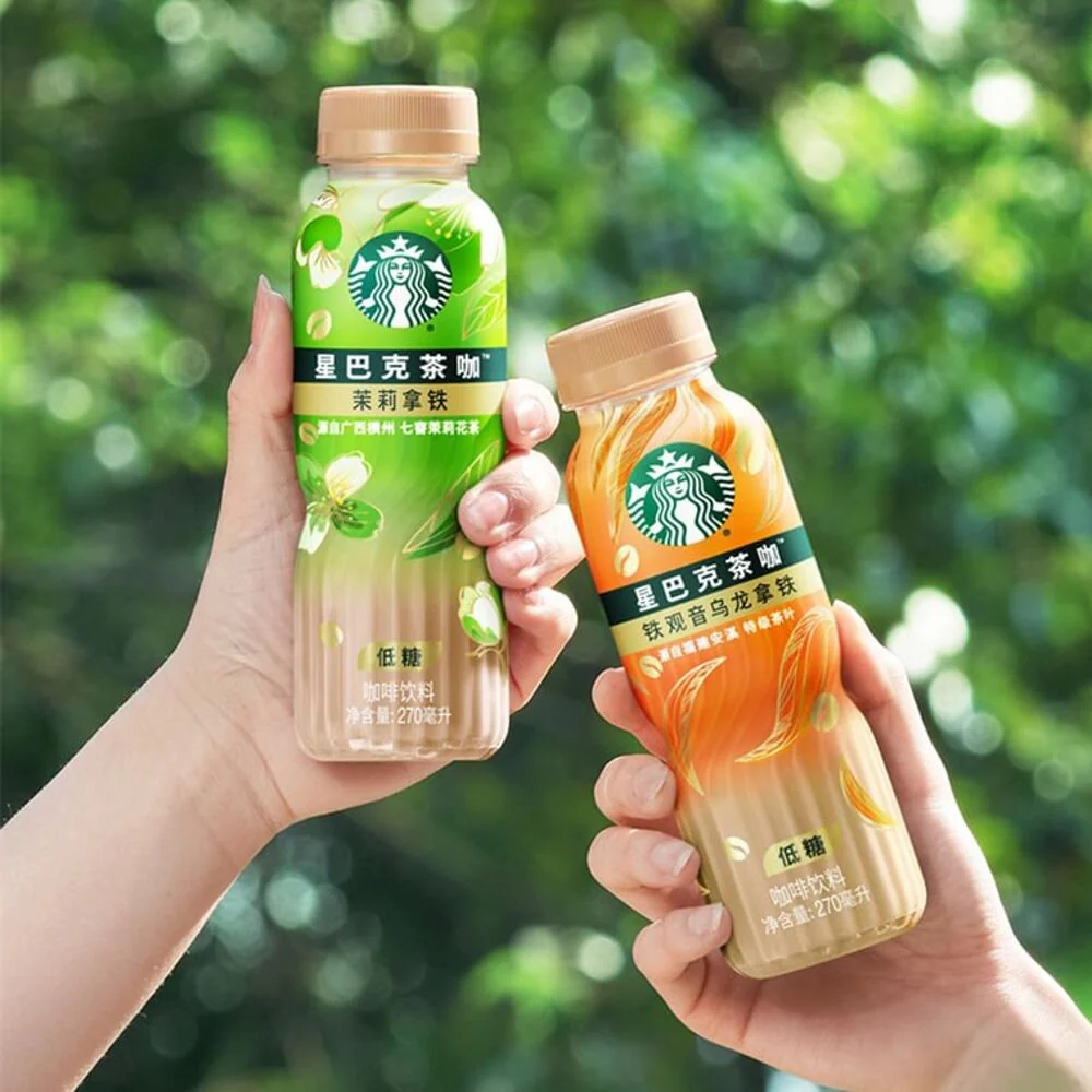 Starbucks Tea + Coffee Jasmine Latte (Low Sugar) 270ml - Image 3