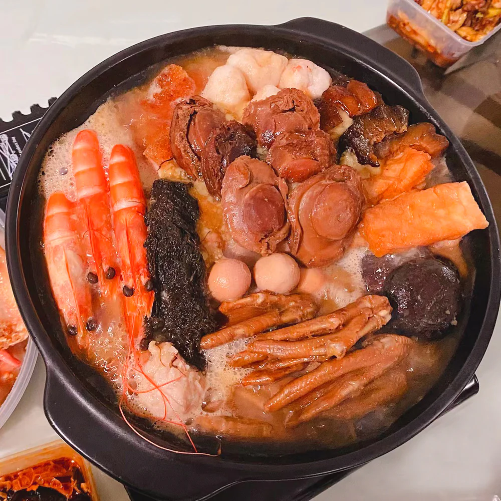 Stonebowl Frozen Deluxe Poon Choi with Pot - 4.8kg - Image 2