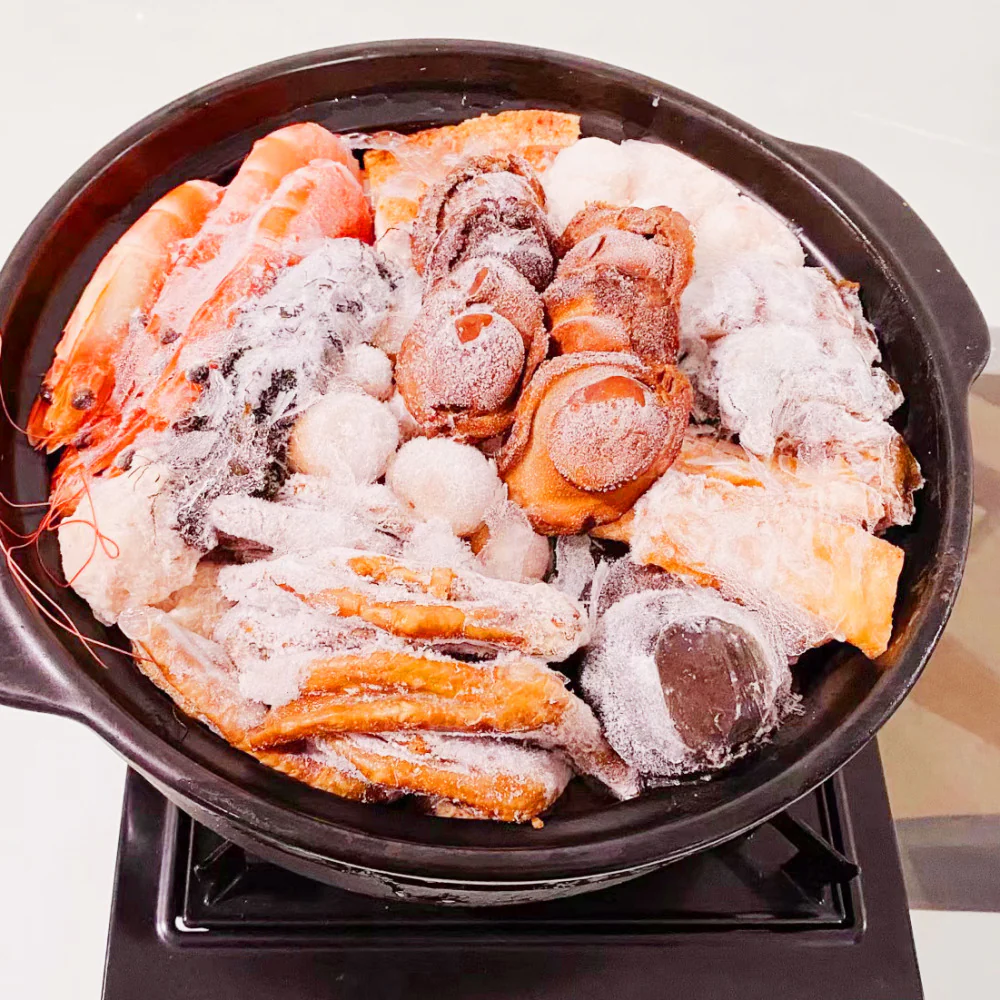 Stonebowl Frozen Deluxe Poon Choi with Pot - 4.8kg - Image 3