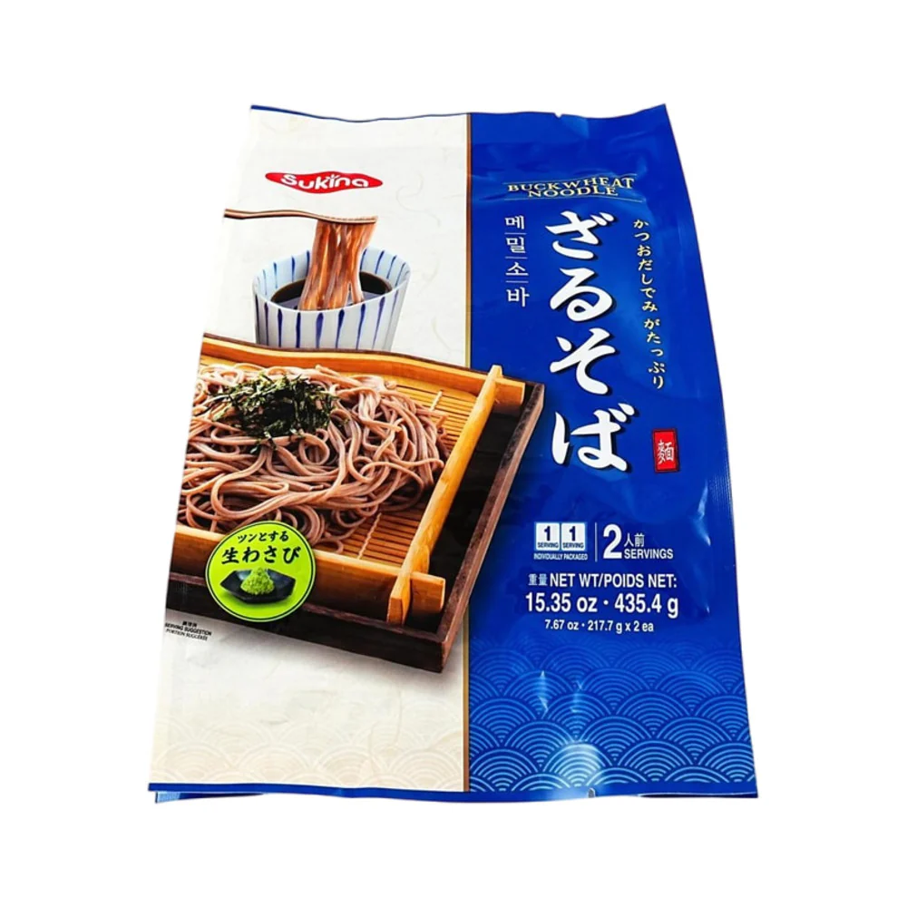 Sukina Zaru Soba Buckwheat Noodles 435.4g - Japanese Soba - Image 3
