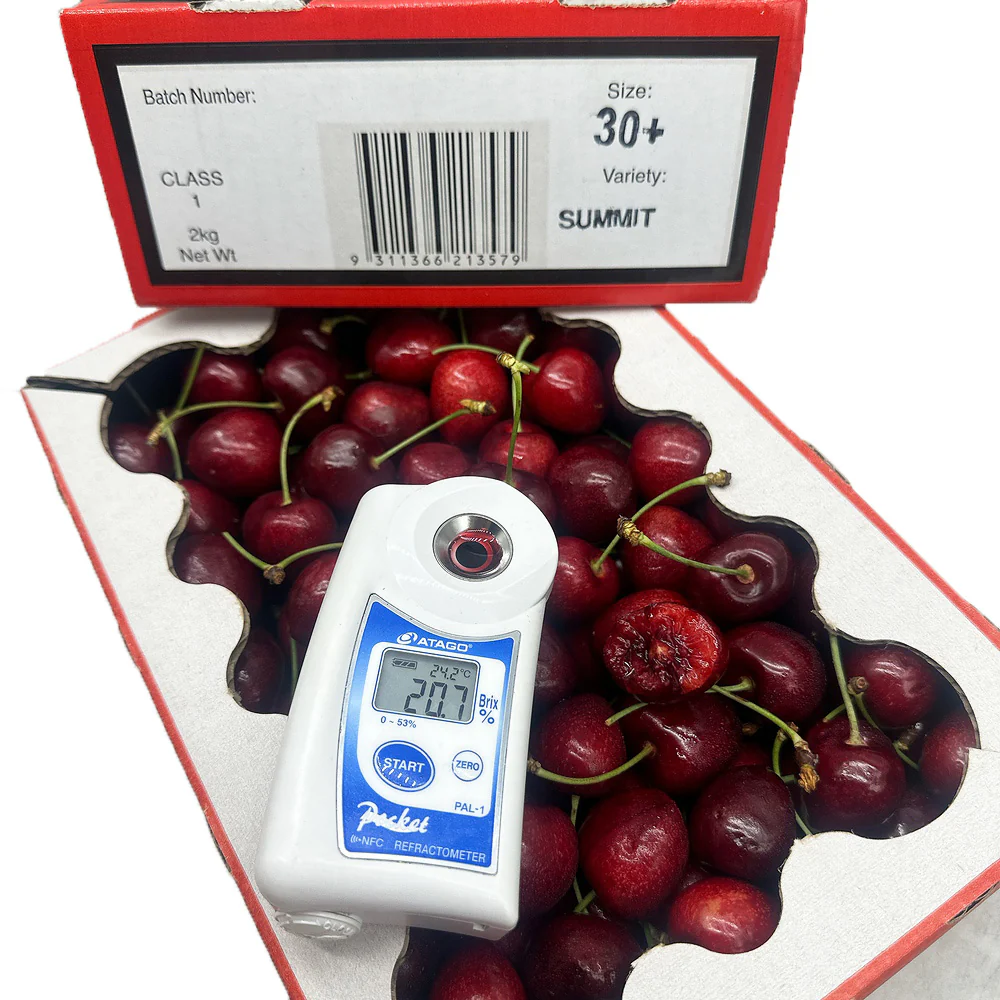 Summit Cherries Christmas Gift Box 30mm+ – 2kg - Image 2