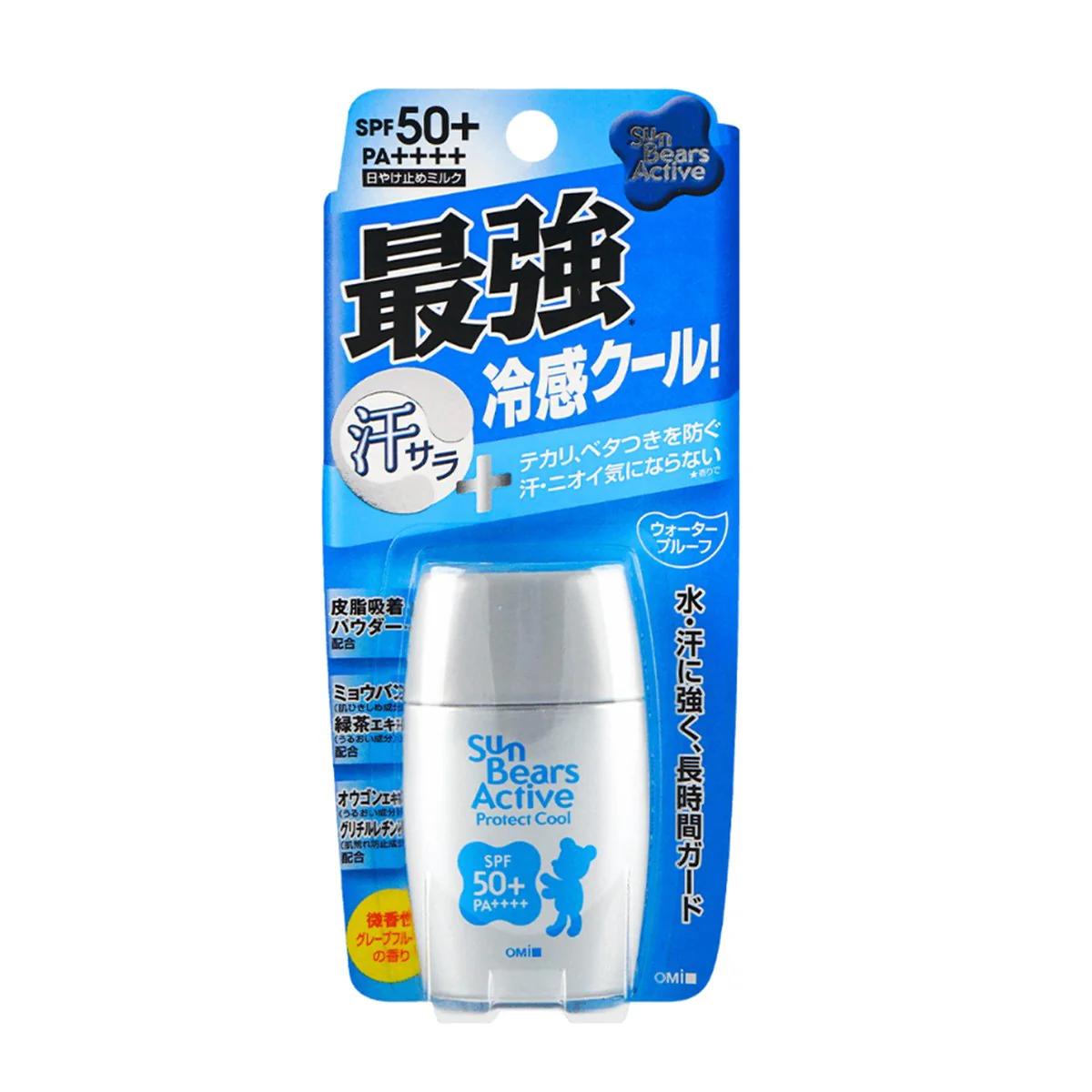Sun Bears Active Protect Cool Sunscreen SPF 50+ PA++++ - 30g