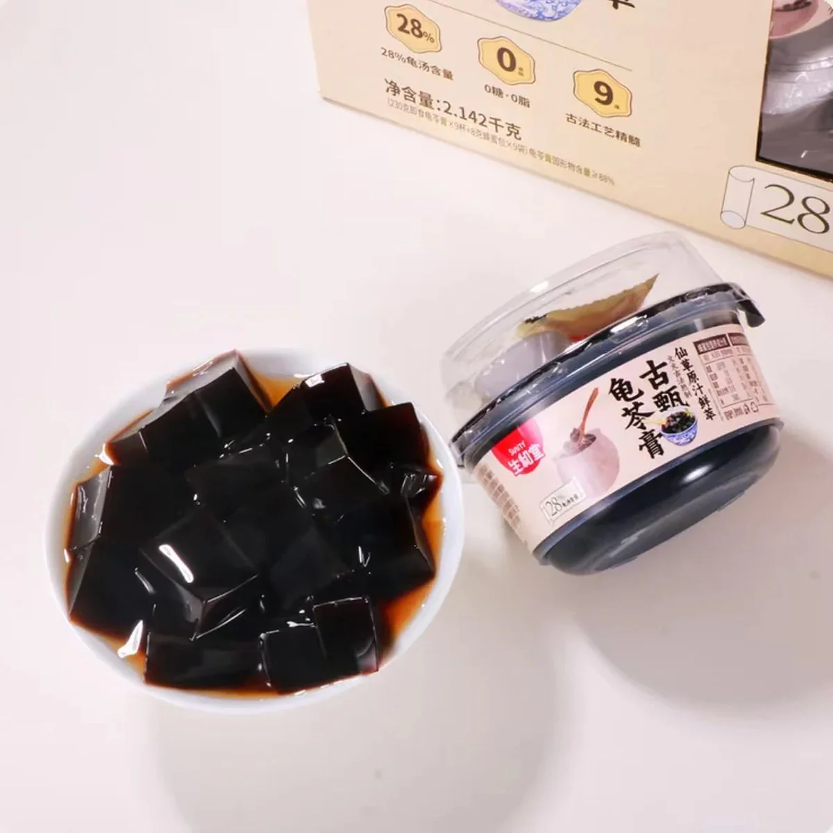 Sunity Traditional Guiling Herbal Jelly 238g x 9 Cups – Limited Import - Image 2