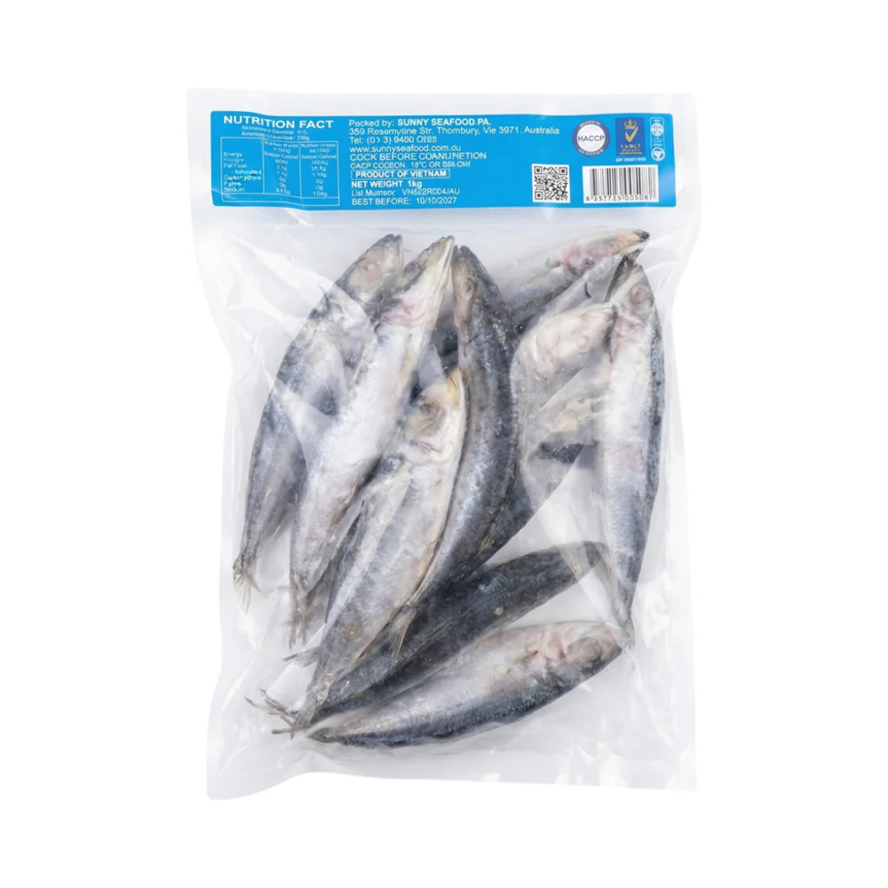 Sunny Seafood Frozen Round Scad 1kg - Whole Wild-Caught Fish - Image 2
