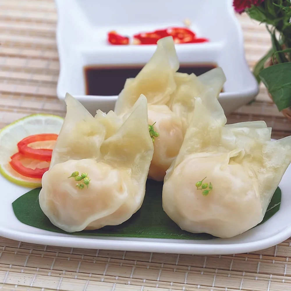Sunny Seafood Vietnamese Fresh Prawn Wontons - 50 Pieces, 1kg - Image 2