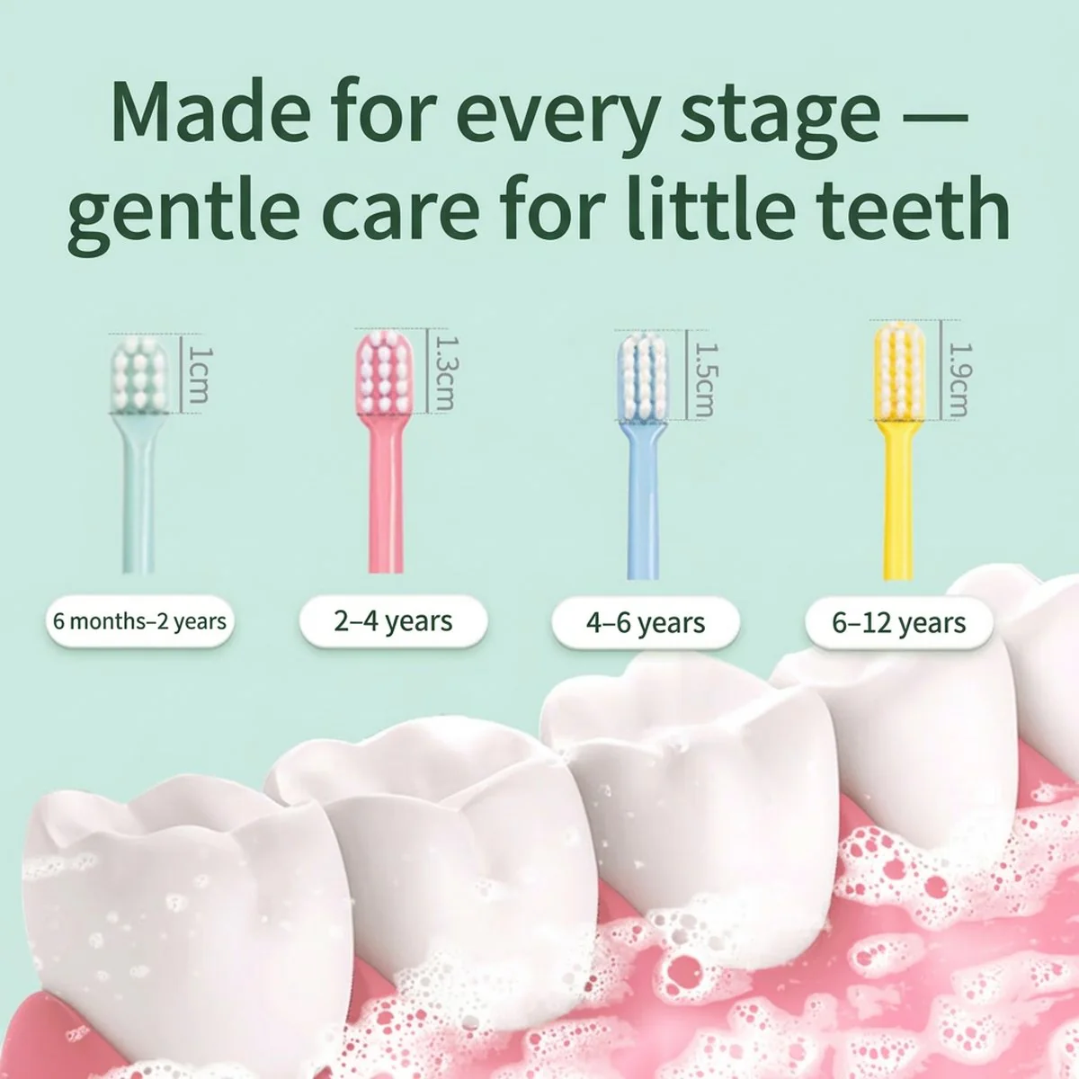 Sunstar Do Clear Kids Toothbrush (Ages 6–12, Soft) - Image 5