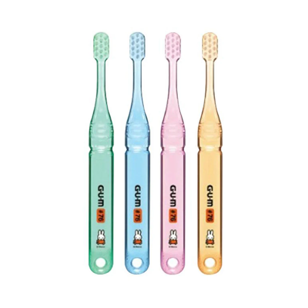 Sunstar Gum Kids Toothbrush with Soft Bristles - Random Colors - Image 2