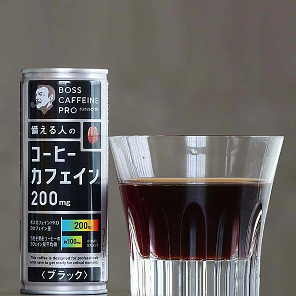 Suntory BOSS Caffeine Pro Black Coffee - 245g - Image 4
