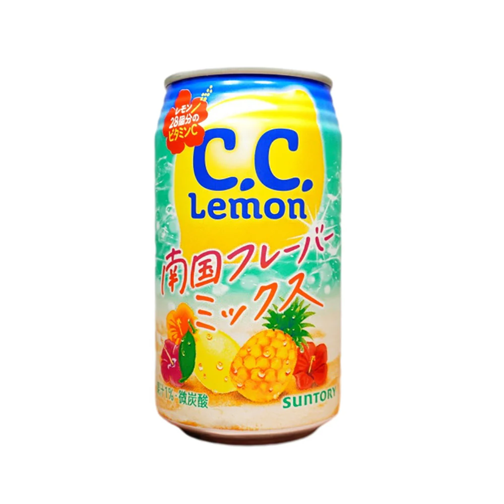 Suntory C.C. Lemon Tropical Fruit Mix Flavor - 350ml
