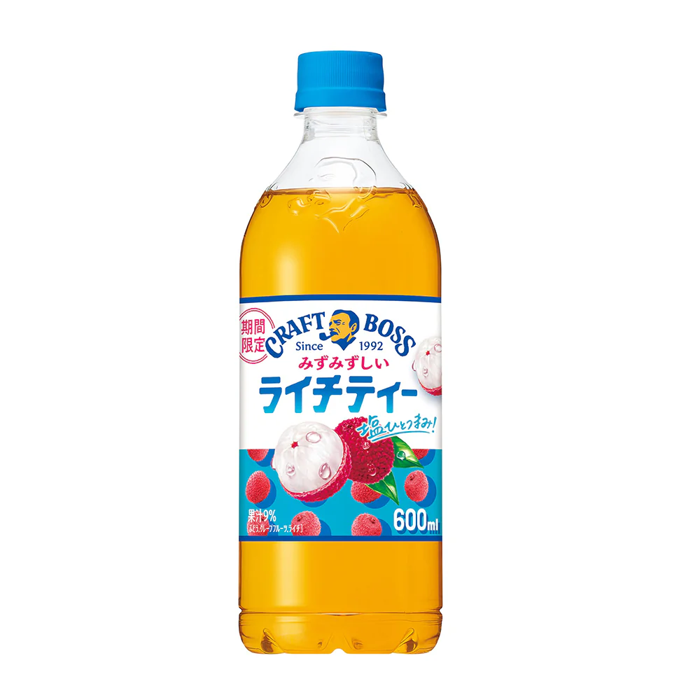 Suntory Craft Boss Lychee Tea 600ml