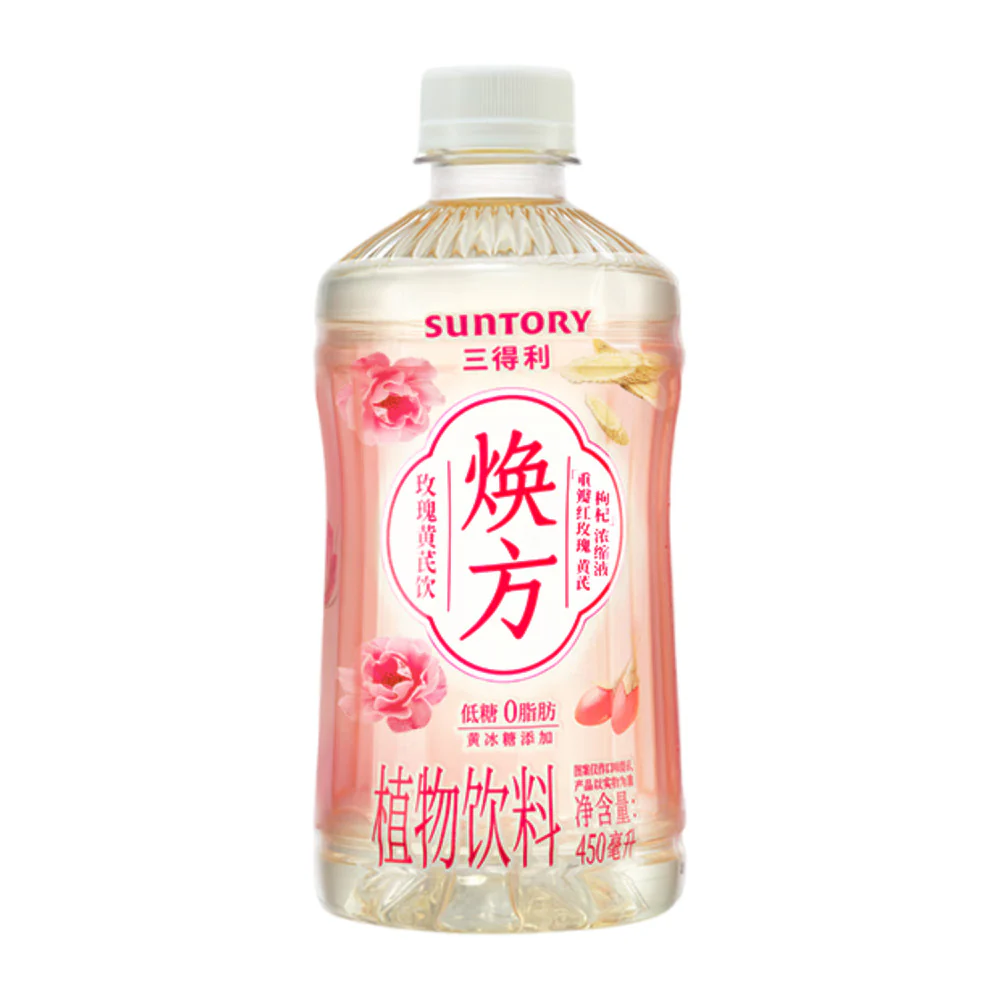 Suntory HuanFang Rose & Astragalus Beverage - 450ml x 2