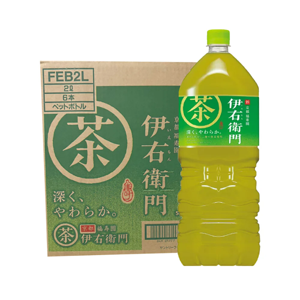 Suntory Iyemon Green Tea 2L - Box of 6