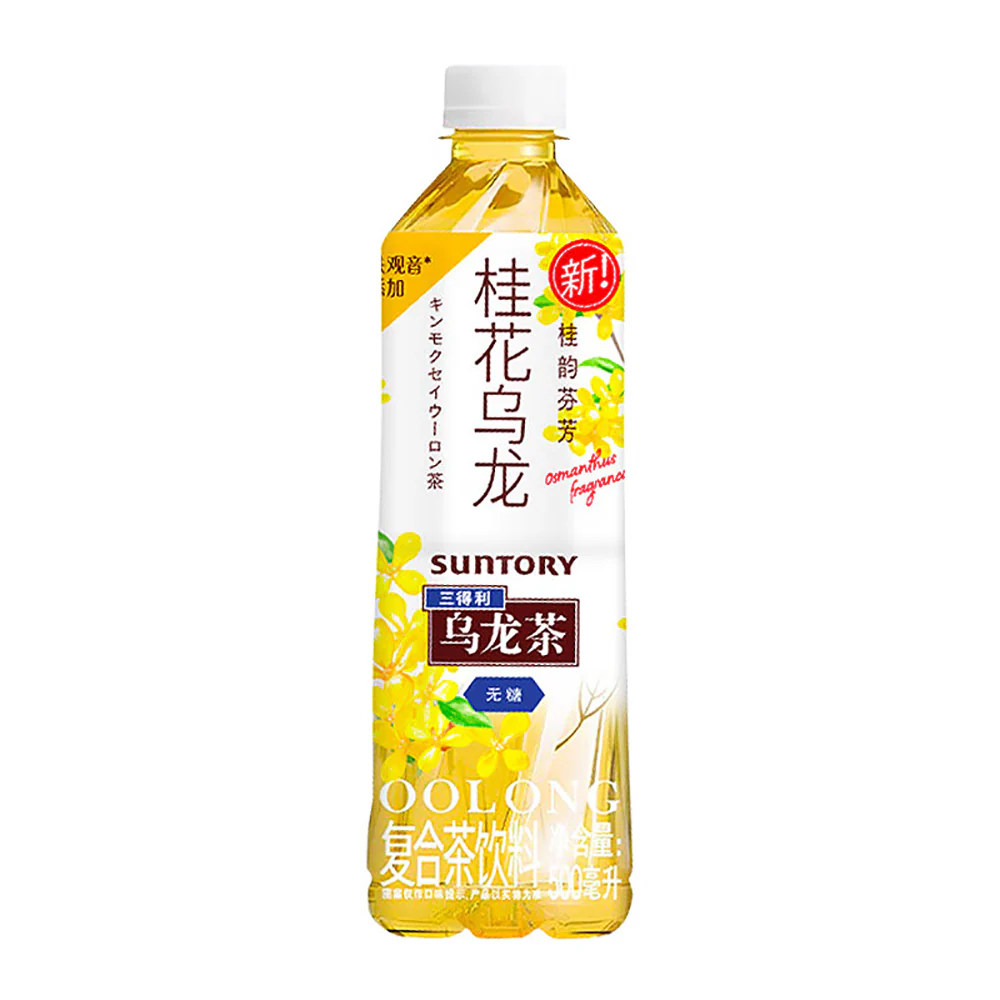 Suntory Osmanthus Oolong Tea - Sugar-Free, 500ml x 15 Bottles - Image 2