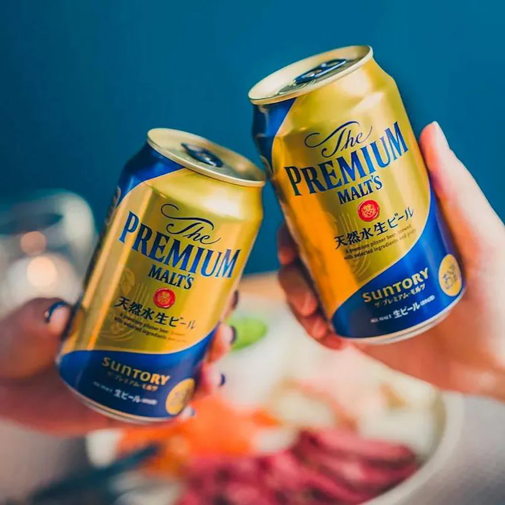 Suntory Premium Malt's Beer 5.5% - 6 Cans x 350ml - Image 3
