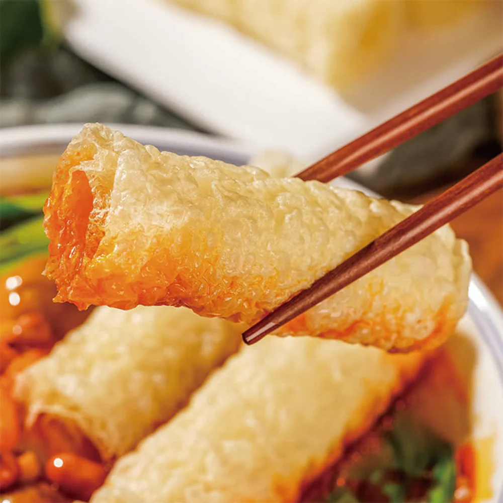 Supin Wuji Golden Tofu Skin Rolls - 420g - Image 3