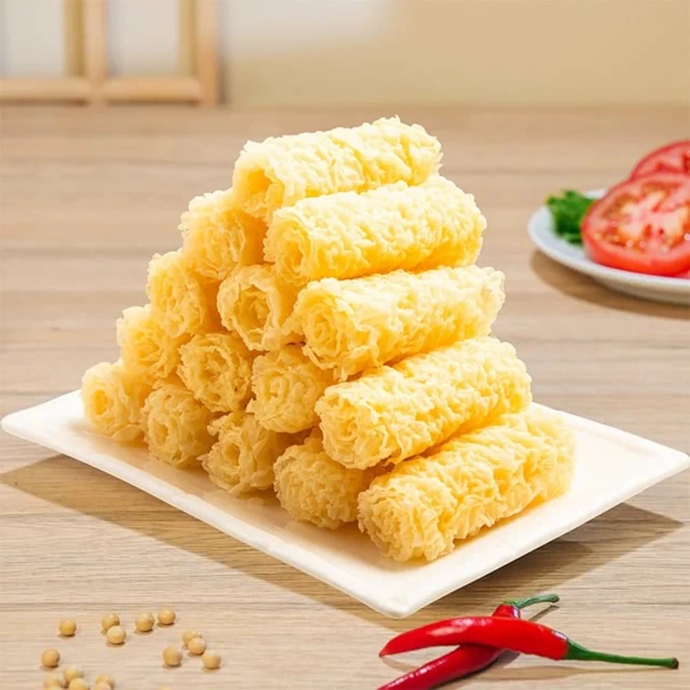 Supin Wuji Golden Tofu Skin Rolls - 420g - Image 4