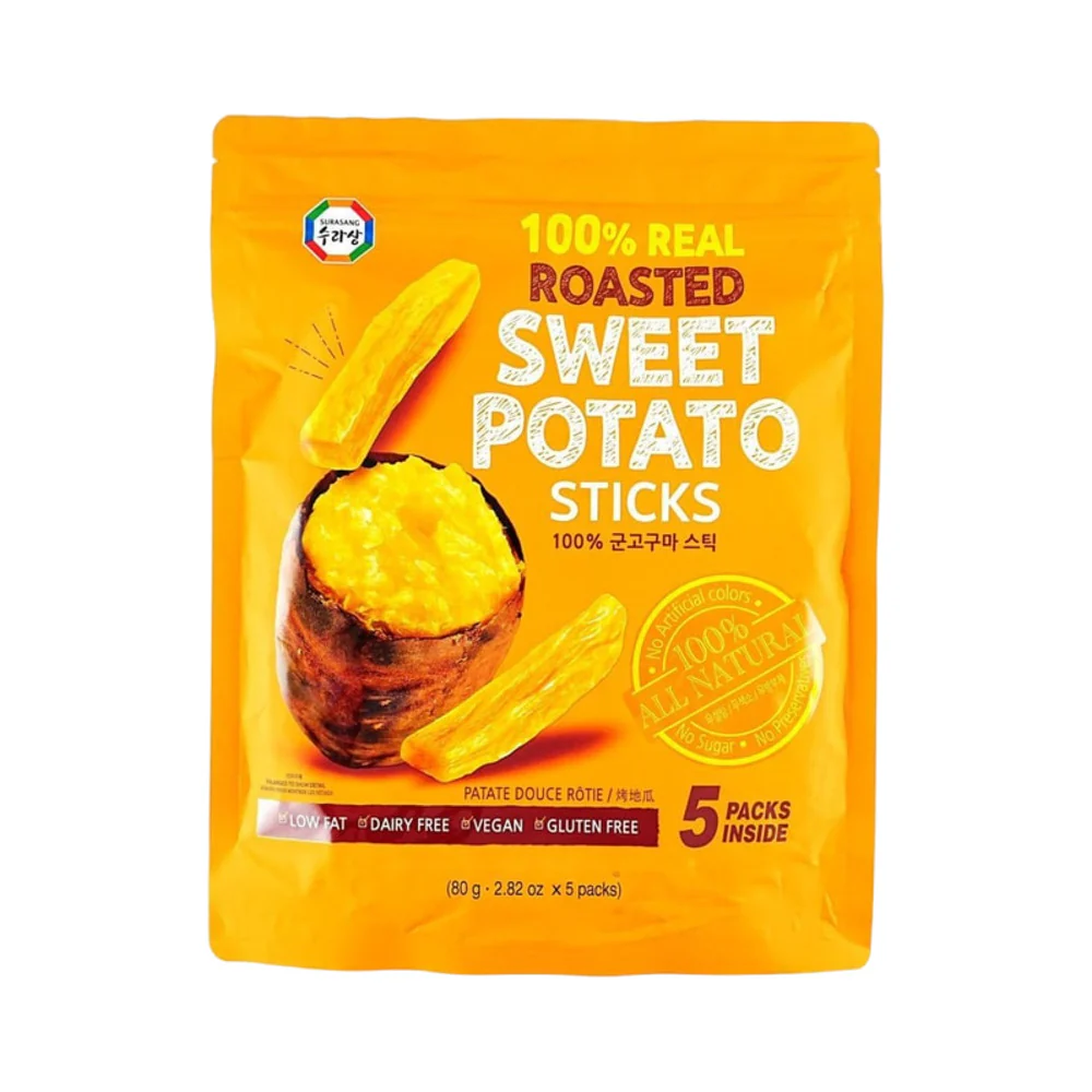 Surasang Roasted Sweet Potato Sticks 400g (5 Packs Inside)