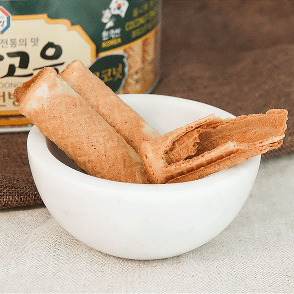 Surasang Traditional Korean Roll Cookies - Coconut Flavor, 365g - Image 4