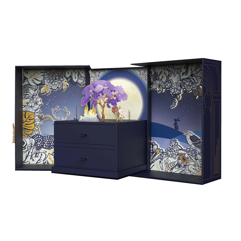 Sweet Lu Moon Shadow Gilded Mooncake Gift Box 8 Pieces A - Image 5