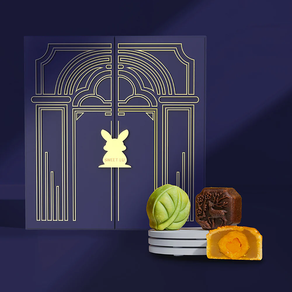 Sweet Lu Romantic Star and Moon Mooncake Gift Box 8 Pieces B - Image 5