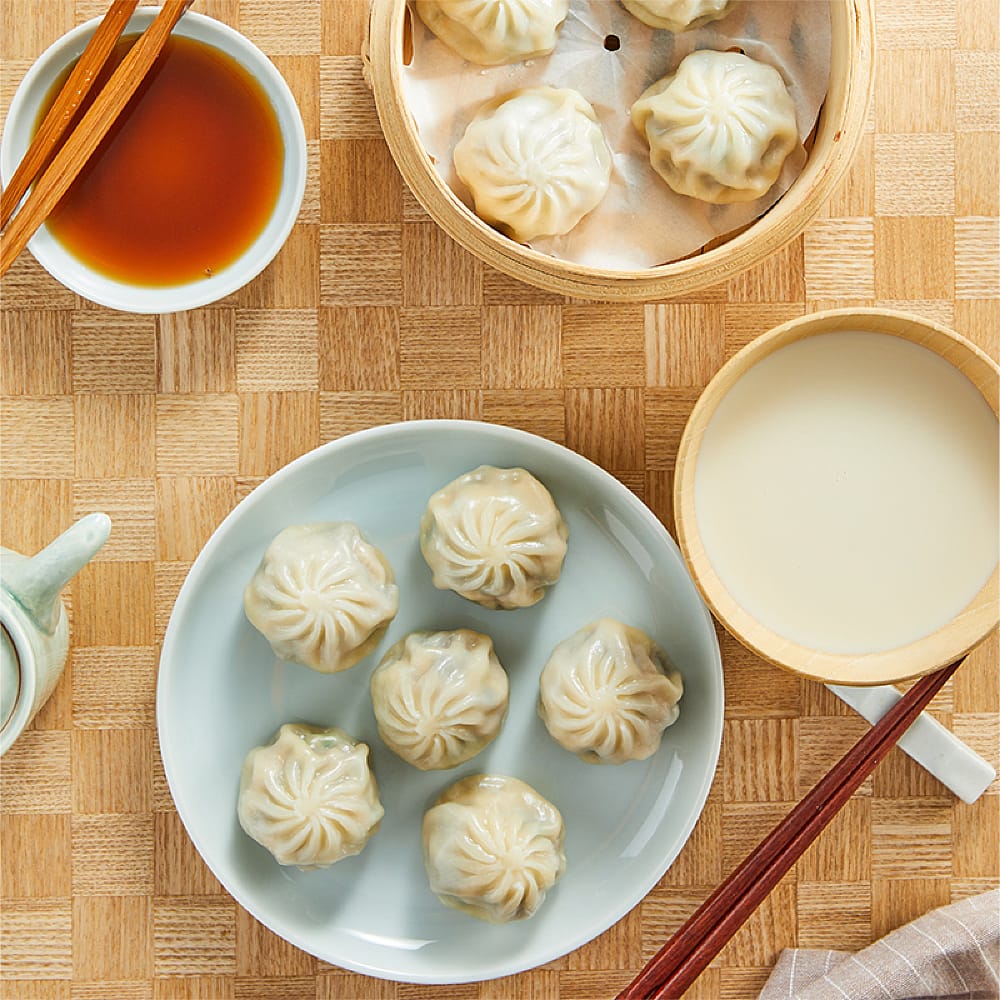 Synear Frozen Vegetarian Soup Dumplings - 450g - Image 3