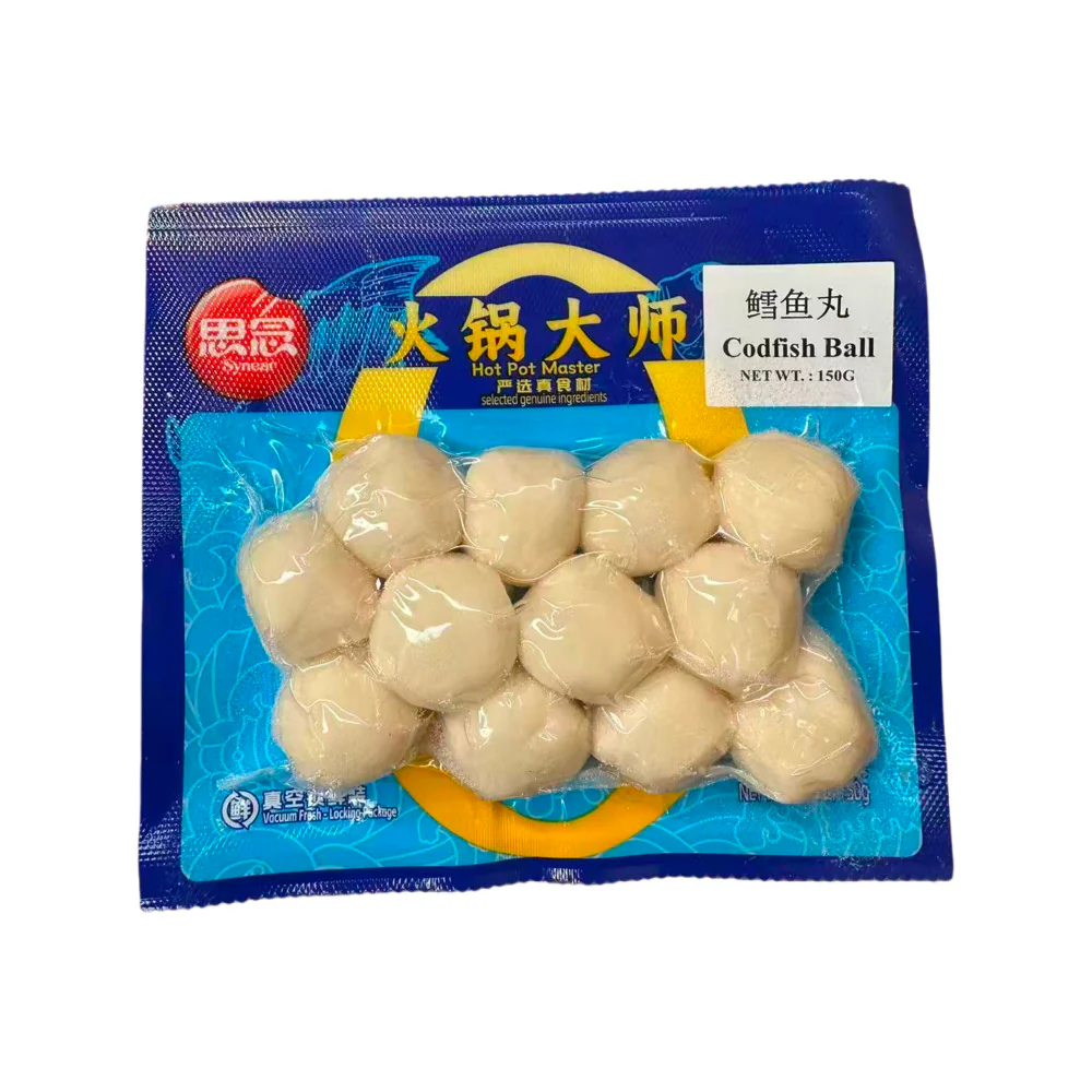 Synear Hot Pot Master Codfish Balls 150g - Frozen Cod Fish Balls for Hot Pot