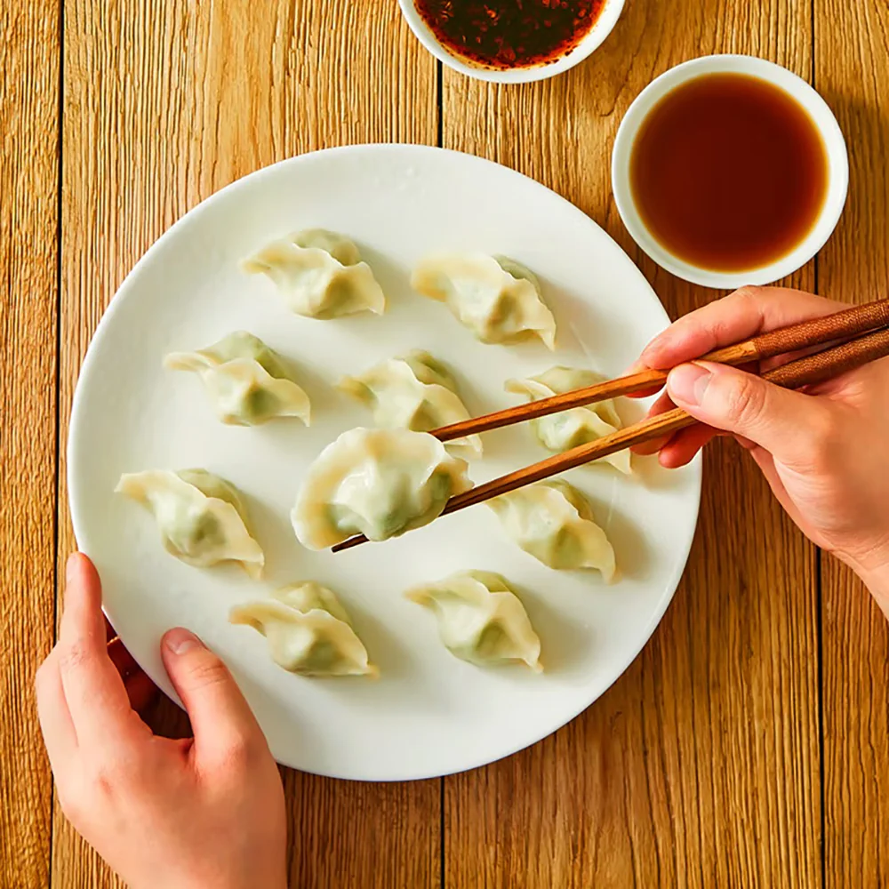 Synear Pork & Shepherd's Purse Dumplings 500g - Image 2