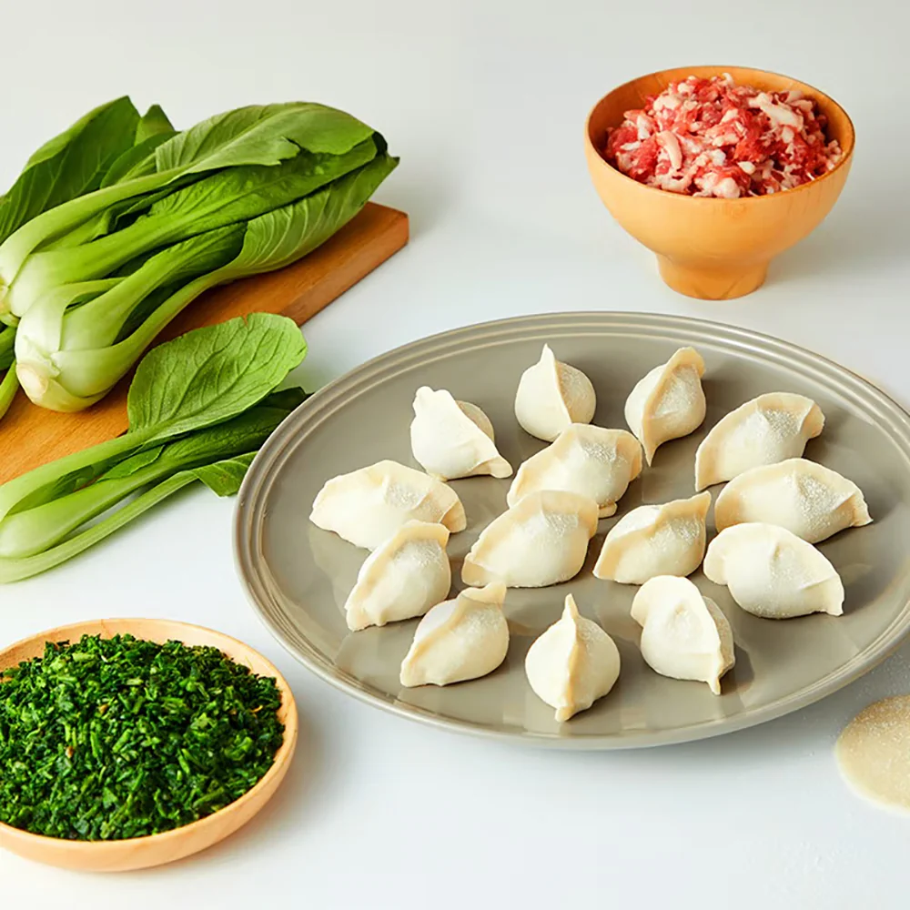 Synear Pork & Shepherd's Purse Dumplings 500g - Image 3