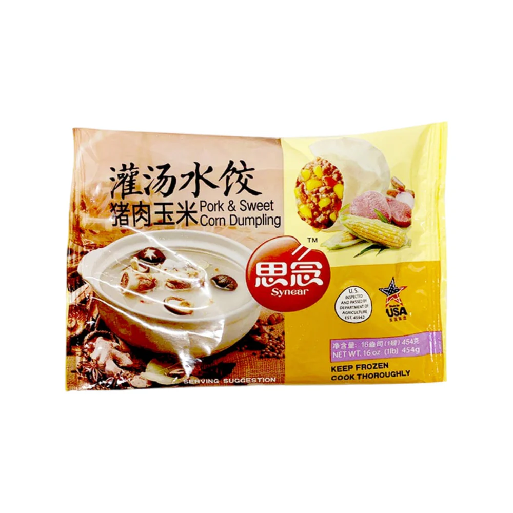 Synear Pork & Sweet Corn Dumplings – 500g