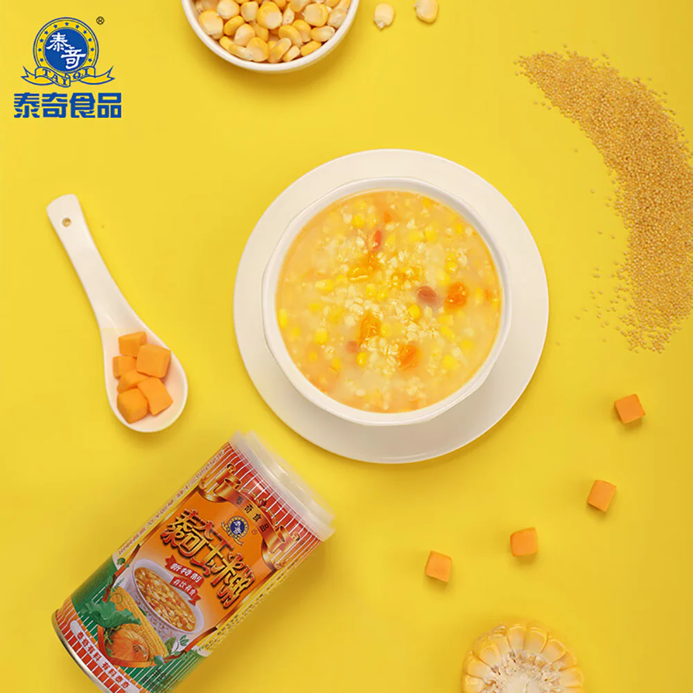 Taichi Corn Eight-Treasure Congee - 370g x 24 Cans/Box - Image 4