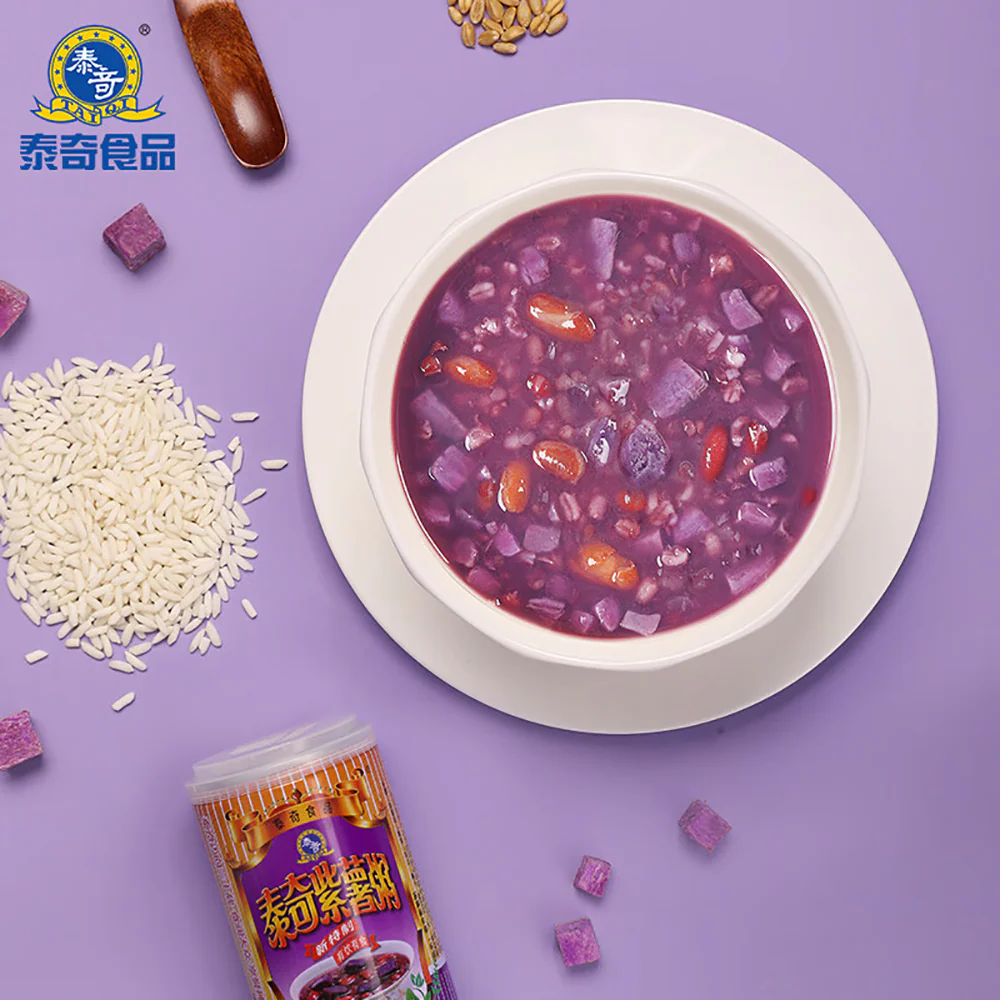 Taichi Purple Sweet Potato Eight Treasures Porridge - 370g x 24 Cans - Image 5