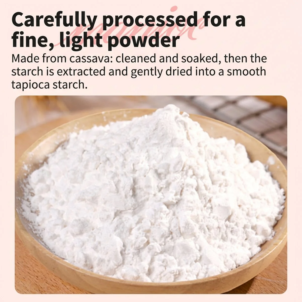 Taigang Edible Cassava Starch - 200g - Image 3