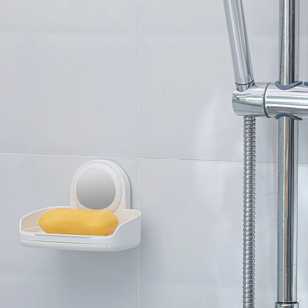 Taili Creative Bathroom Soap Holder - White - Image 3