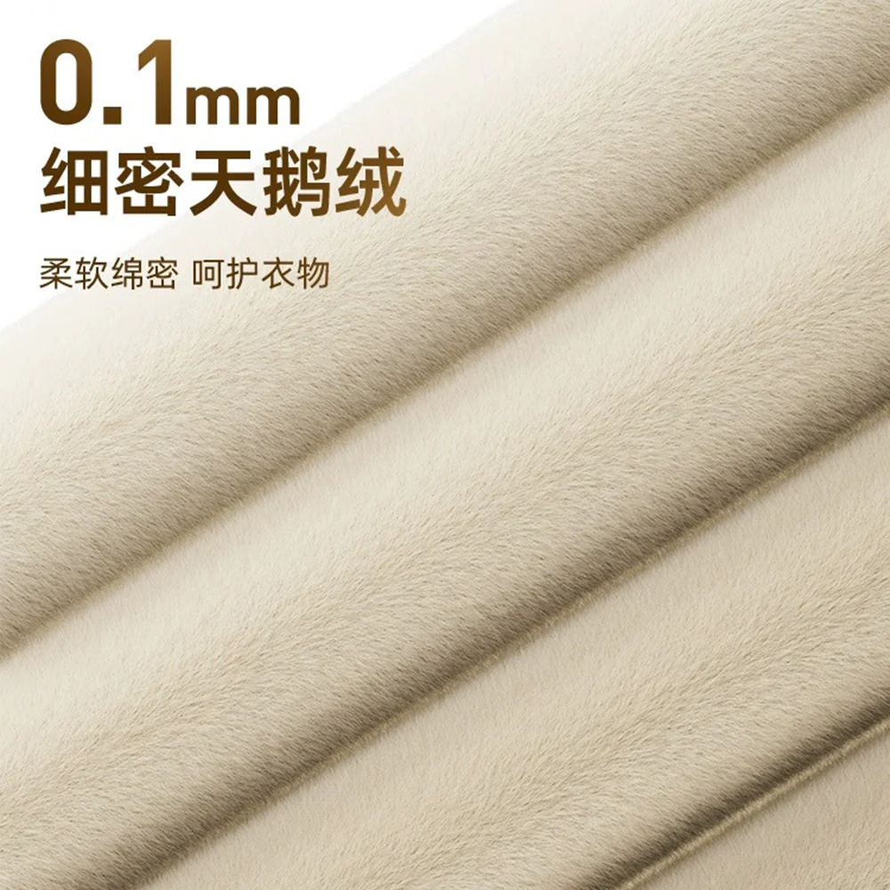 Taili Slim Velvet Hangers Beige - Pack of 10 - Image 3