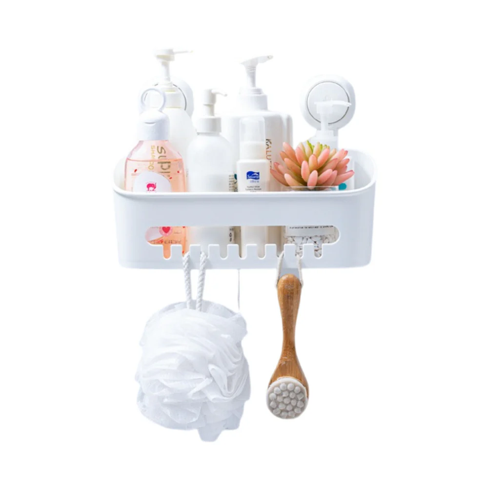 Taili Suction Cup Square Storage Box - White - Image 5