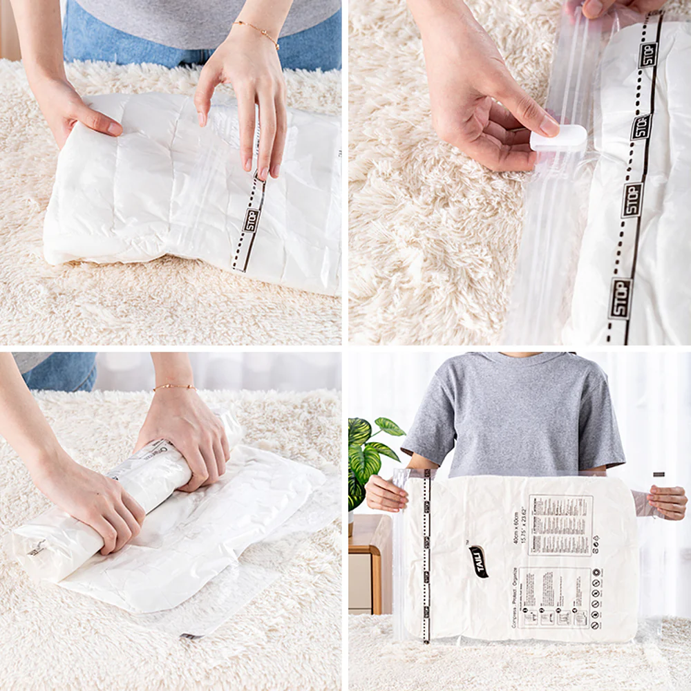 Taili Venus Hand Roll Vacuum Bags - 30x40cm 5pcs, 40x60cm 5pcs - Image 5
