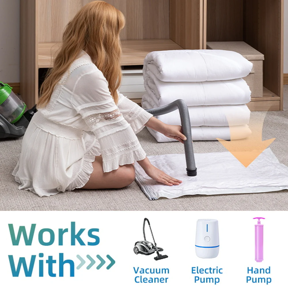 Taily Venus Vacuum Storage Bags 110×100 cm - Pack of 4 - Image 3
