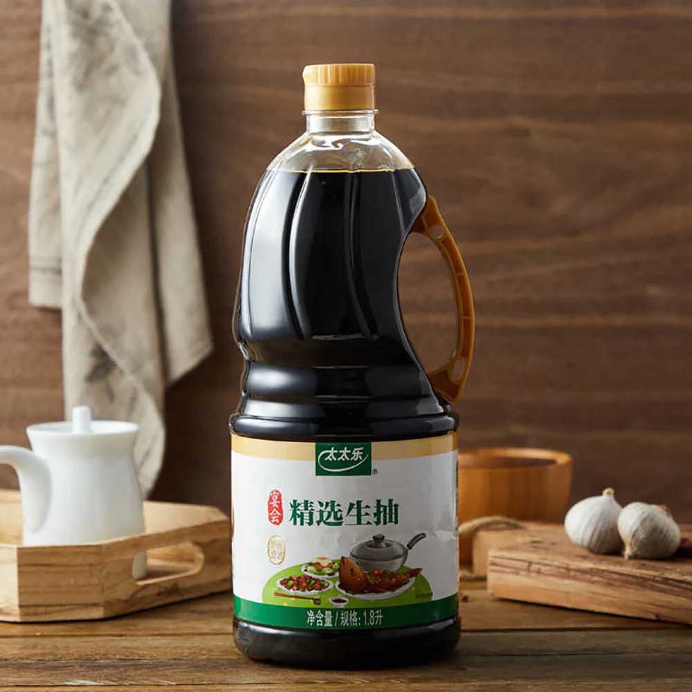 Taitai Le Selected Light Soy Sauce 1.8L - Image 2