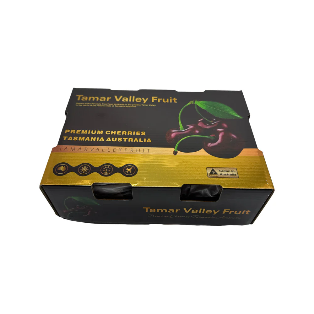 Tamar Valley Fruit Lapin Cherries Gift Box 30-32mm - 2kg - Image 6